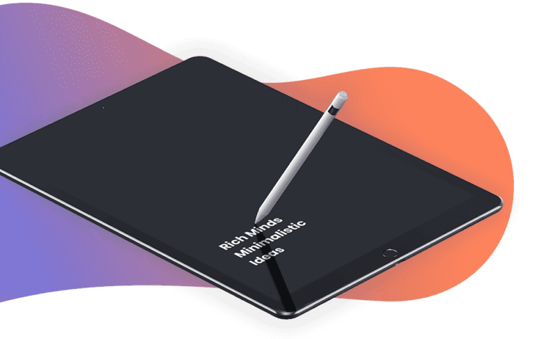 Tablet with apple pencil demo image The Amazing It Solutions